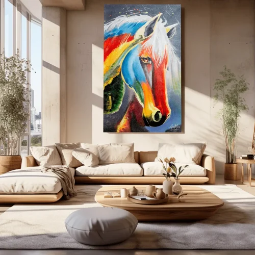 Cuadro Caballo Colores