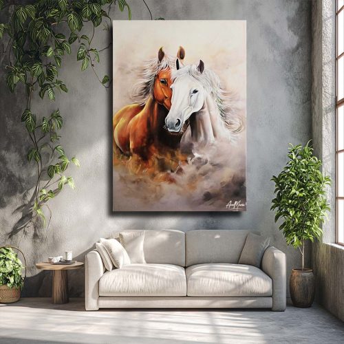 Cuadro Pareja de Caballos