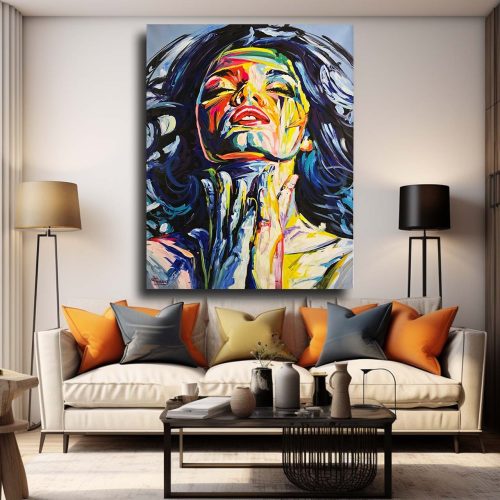 Cuadro Rostro Mujer Ecos del Alma